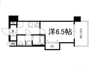 サムティ大阪CITY WESTの物件間取画像